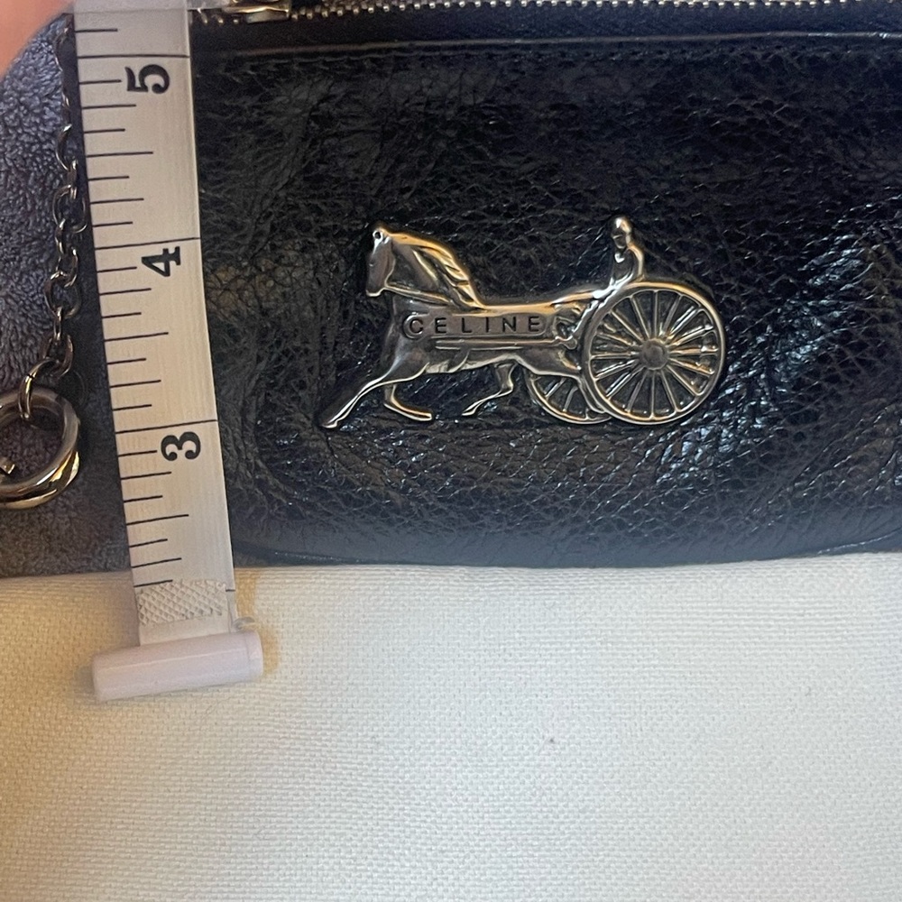 💎Rare item Authenticated Celine horse and carriage leather coin purse 💎 - Picture 12 of 15